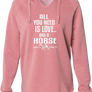 Love & Horses Cozy Lightweight Hoodie