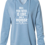 Love & Horses Cozy Lightweight Hoodie