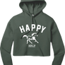 Happy Crop Hoodie