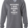 Wishing I was Riding Cozy Lightweight Hoodie