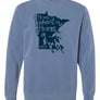 "Home is Where My Horse Is" Pigment Dyed Crew