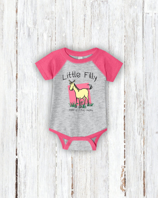Cowgirl Cutie: Little Filly Onesie