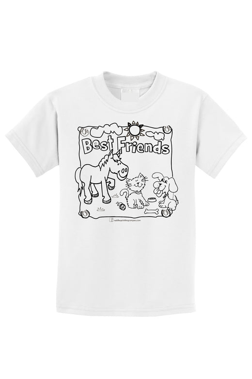 Best Friends Color-Me-Tee