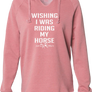 Wishing I was Riding Cozy Lightweight Hoodie