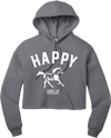 Happy Crop Hoodie