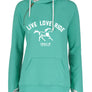 LIVE LOVE RIDE  DOUBLE LINED FASHION HOODIE