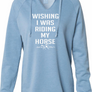 Wishing I was Riding Cozy Lightweight Hoodie