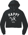 Happy Crop Hoodie