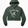 Live Love Ride Cozy Crop Hoodie