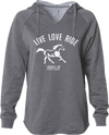 Live Love Ride Cozy Lightweight Hoodie