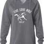 Live Love Ride Cozy Lightweight Hoodie
