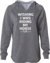 Wishing I was Riding Cozy Lightweight Hoodie